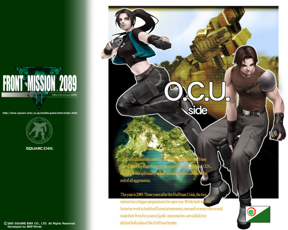 Обои картинки фото видео, игры, front, mission, 2089