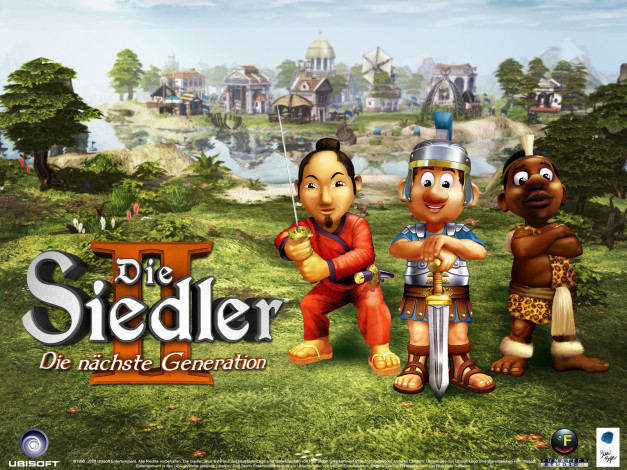 Обои картинки фото the, settlers, ii, 10th, anniversary, die, siedler, nachste, generation, видео, игры