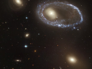 Картинка космос галактики туманности