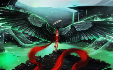 Картинка аниме angels demons