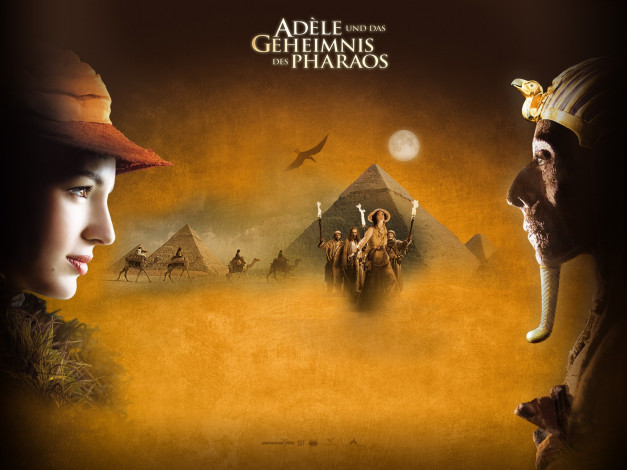 Обои картинки фото les, aventures, extraordinaires, d`ad&, 232, le, blanc, sec, кино, фильмы