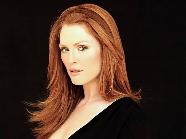 Обои картинки фото Julianne Moore, девушки