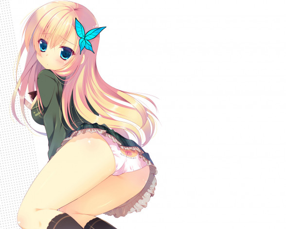 Обои картинки фото kashiwazaki, sena, аниме, boku, wa, tomodachi, ga, sukunai