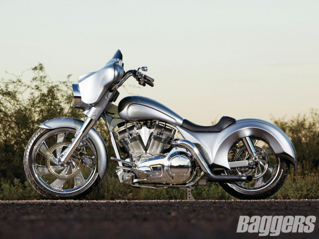 Обои картинки фото мотоциклы, customs, standard