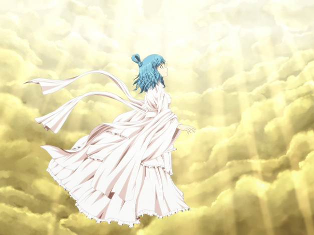 Обои картинки фото touhou, kaku, seiga, аниме