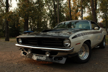 Картинка автомобили plymouth cuda