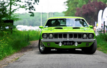 Картинка автомобили plymouth cuda