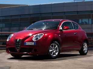 Картинка автомобили alfa+romeo alfa romeo mito au-spec 955 2014 красный