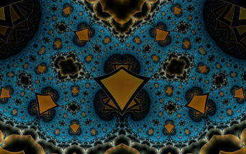 Картинка 3д+графика fractal+ фракталы узор цвета фон