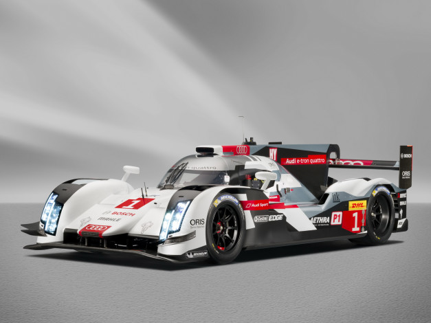 Обои картинки фото автомобили, audi, quattro, 2014, e-tron, r18