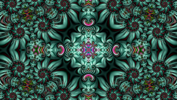 Картинка 3д+графика фракталы+ fractal цвета фон узор