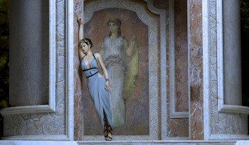 Картинка 3д+графика люди+ people фон взгляд девушка