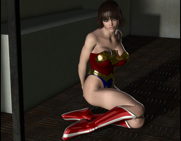 Обои картинки фото lordsnot, 3д графика, фантазия , fantasy, девушка, взгляд, фон, супермен