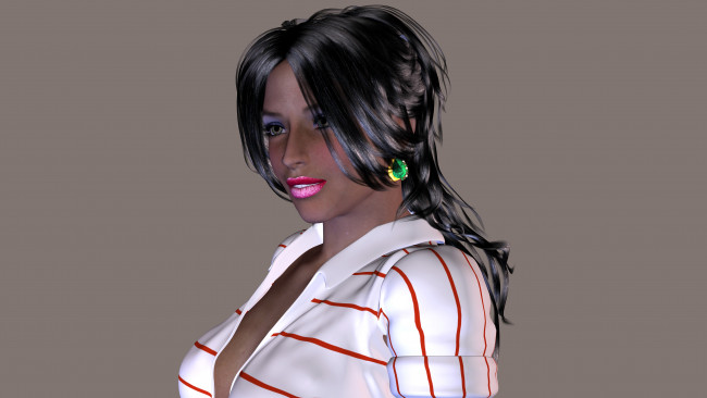 Обои картинки фото katarina, 3д графика, люди , people, взгляд, девушка, фон