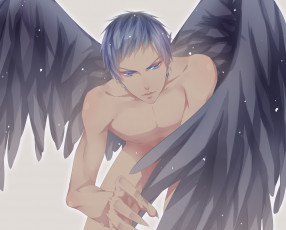 Картинка аниме kuroko+no+baske баскетбол куроко парень арт ангел