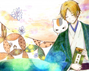 Картинка аниме natsume+yuujinchou нацуме мияко-сенсей