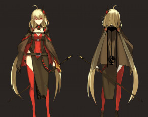 Картинка аниме pixiv+fantasia девушка