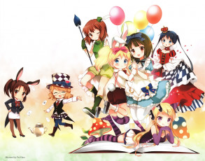 Картинка аниме unknown +другое kiniro mosaic