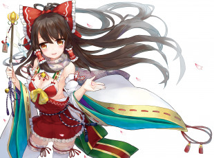 Картинка аниме touhou monoto hakurei reimu