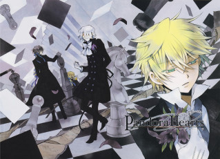 обоя аниме, pandora hearts, парни