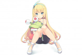 Картинка аниме unknown +другое девочка игрушка