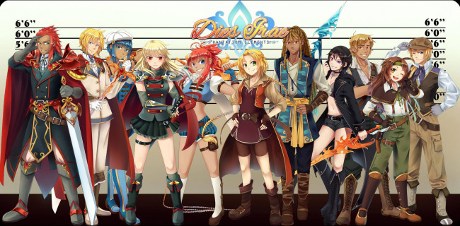 Обои картинки фото аниме, dies irae, люди, парни, девушки, арт