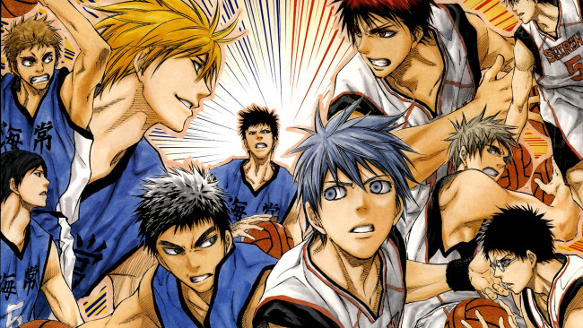 Обои картинки фото аниме, kuroko no baske, баскетбол, куроко