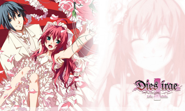 Обои картинки фото аниме, dies irae, dies, irae, пара, свадьба