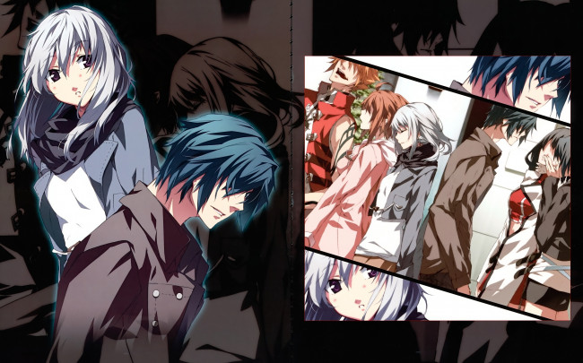 Обои картинки фото аниме, dies irae, девушка, парень