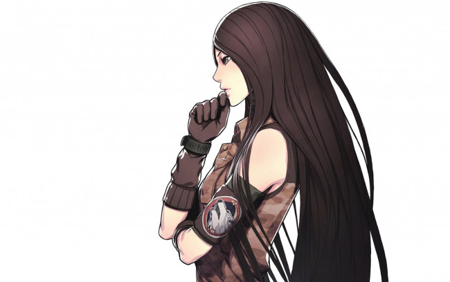 Обои картинки фото аниме, unknown,  другое, девушка