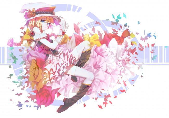 Обои картинки фото аниме, unknown,  другое, девушка