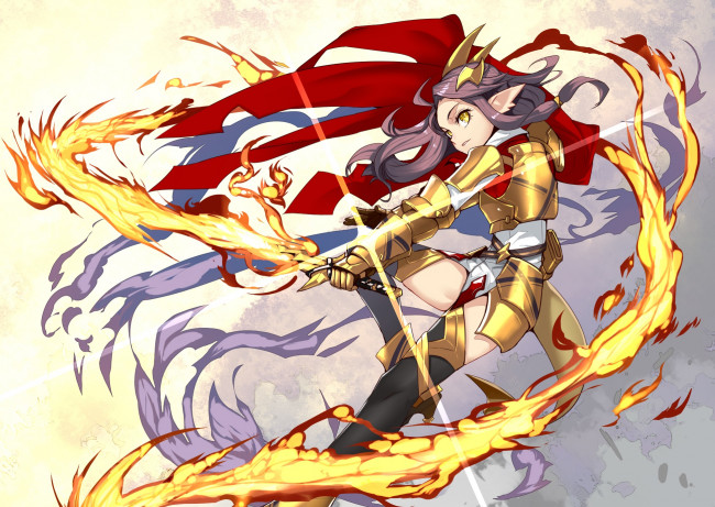 Обои картинки фото аниме, pixiv fantasia, девушка