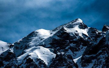 Картинка природа горы снег вершины