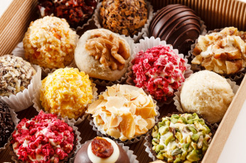 Картинка еда конфеты +шоколад +сладости ассорти