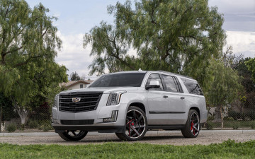 Картинка cadillac+escalade +2018 +forgiato+wheels +n-2 автомобили cadillac tuning джип тюнинг n-2 кадиллак road forgiato wheels escalade 2018 cars