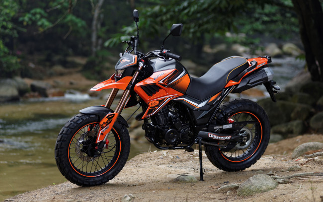 Обои картинки фото cmc tekken 250 , 2018, мотоциклы, другое, offroad, enduro, природа, cmc, tekken, 250