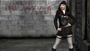 Картинка 3д+графика люди+ people фон взгляд девушка