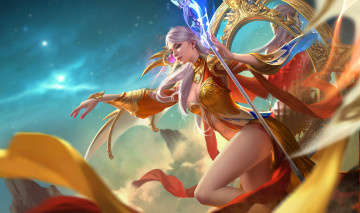 Картинка видео+игры league+of+angels девушка посох