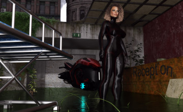 Картинка 3д+графика фантазия+ fantasy фон взгляд девушка