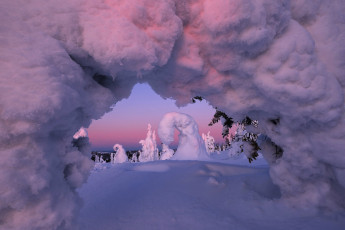 Картинка природа зима снег сугробы