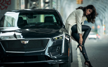 Картинка автомобили -авто+с+девушками cadillac 2020 ct6v