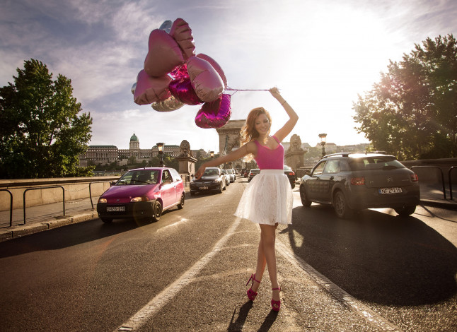 Обои картинки фото автомобили, -авто с девушками, татьяна, федорищева