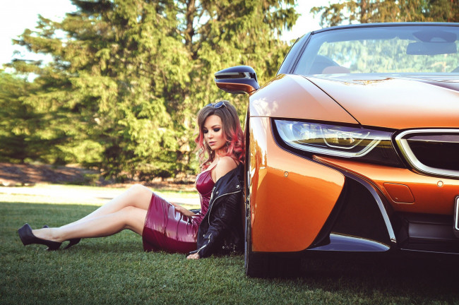 Обои картинки фото автомобили, -авто с девушками, татьяна, федорищева