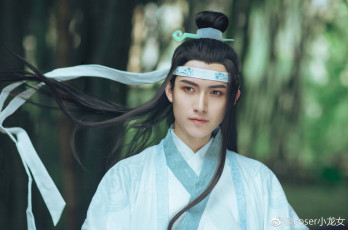 Картинка мужчины -+креатив +косплей лань ванцзи костюм