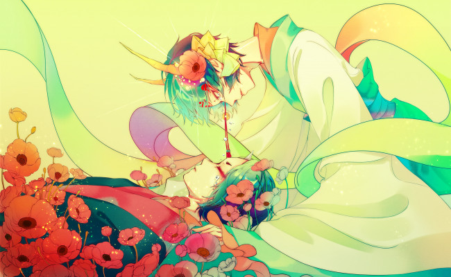 Обои картинки фото аниме, hoozuki no reitetsu, хладнокровный, ходзуки