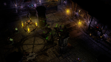 Картинка видео+игры pathfinder +wrath+of+the+righteous зал огни
