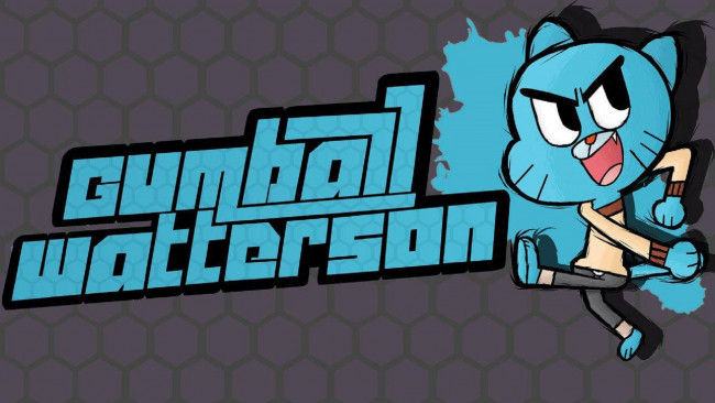 Обои картинки фото the amazing world of gumball, мультфильмы, gumball, watterson, art