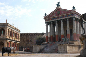 Картинка кино+фильмы rome город здания коровы