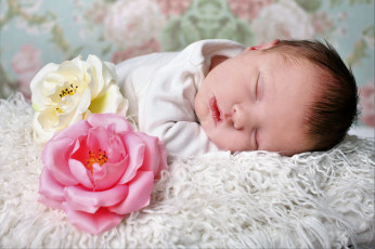 Картинка разное дети ребенок цветы