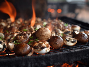 Картинка еда грибы +грибные+блюда шампиньоны